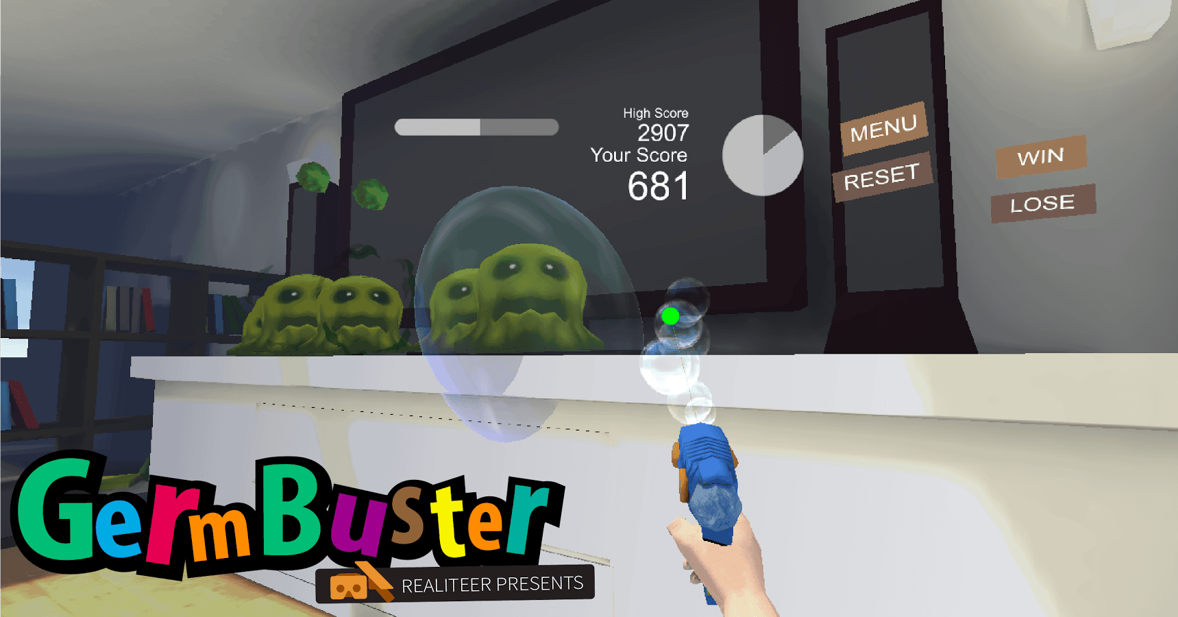 GermBuster VR Google Cardboard