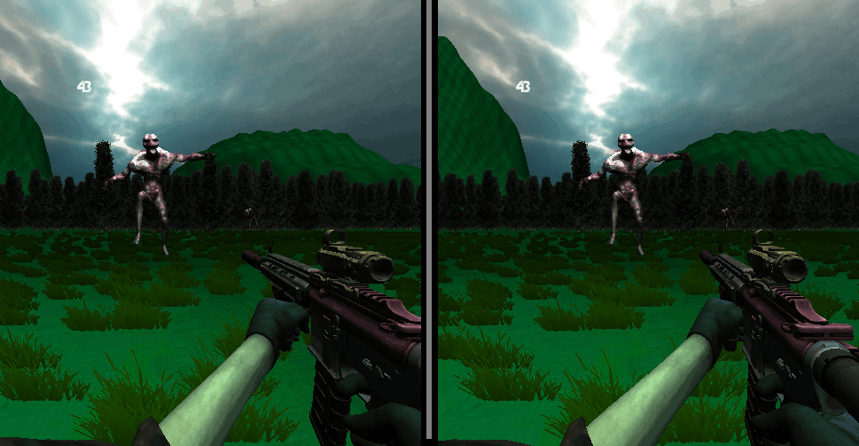 Cardboard FPS